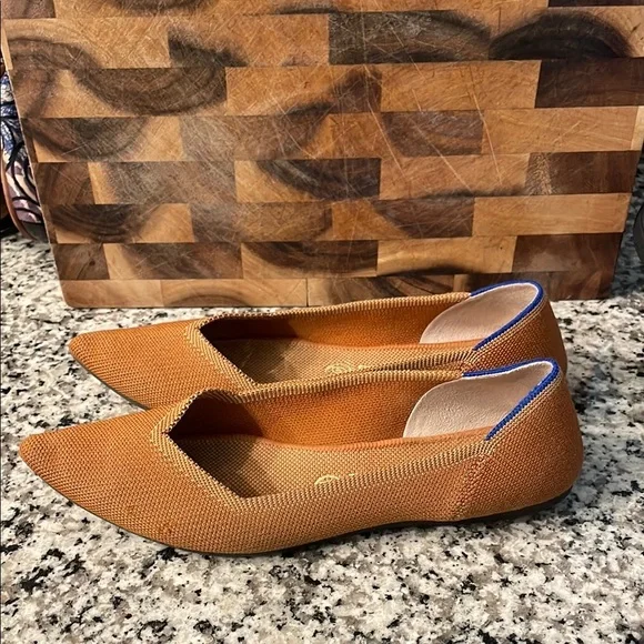 Rothy's Amber Textile Slip On Ballet The Flat Travel Flats Women’s Size 9.5W